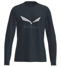 SOLIDLOGO DRY L/S TEE. Herren Wandershirt