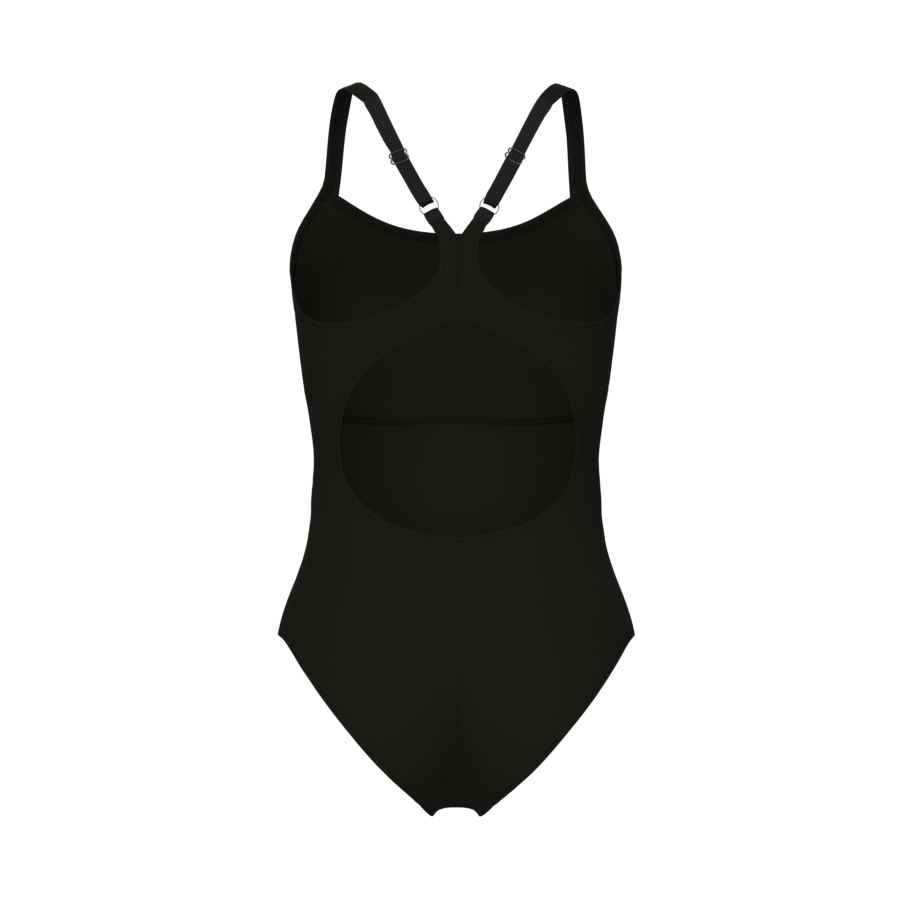 W  SOLID SWIMSUIT LIGHTDROP BA