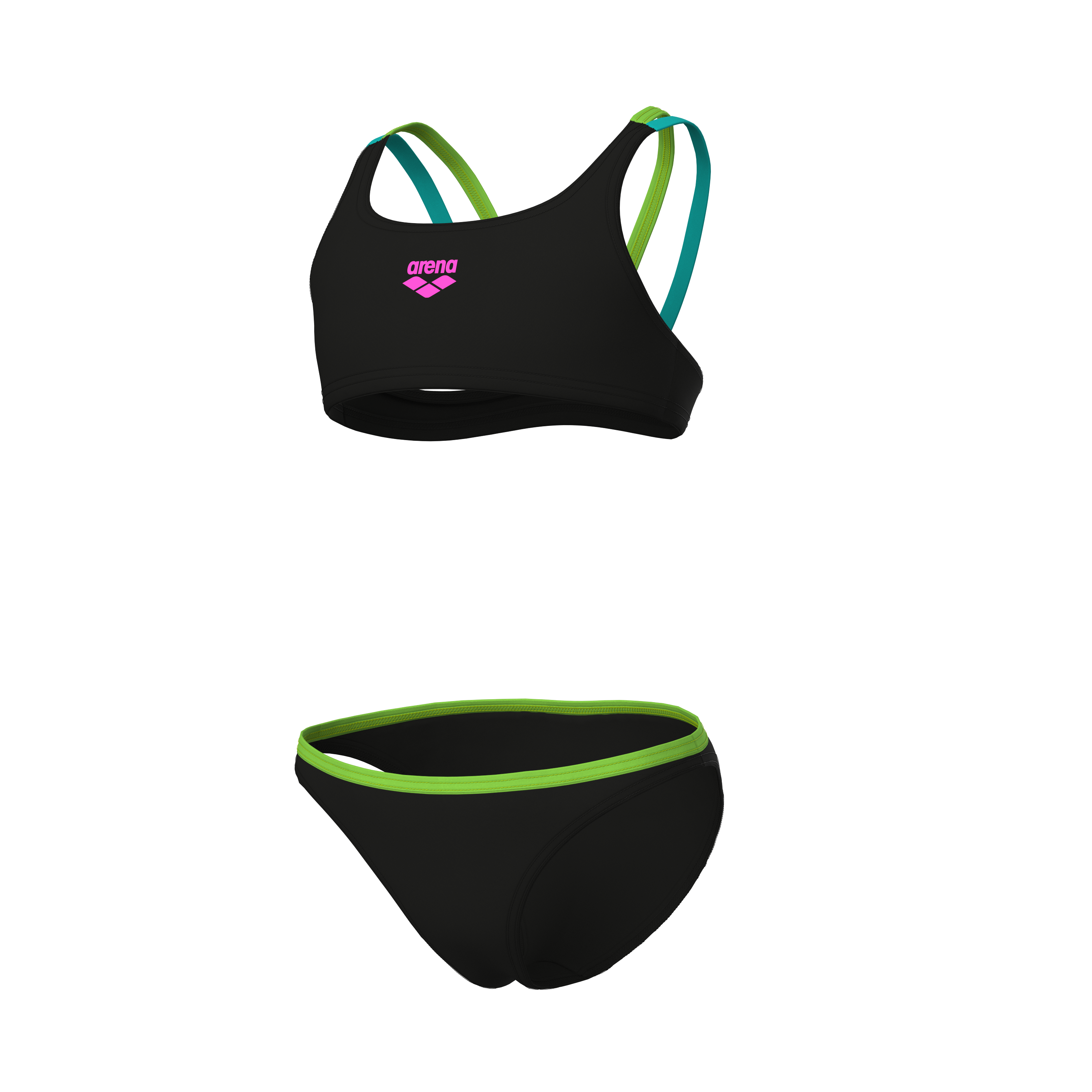 GIRL'S  TWO PIECES SWIMSUIT SO