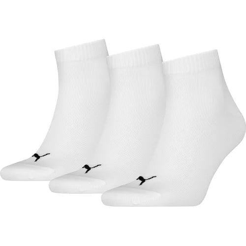 PUMA Unisex Cushion Quarter Socken 3er Pack