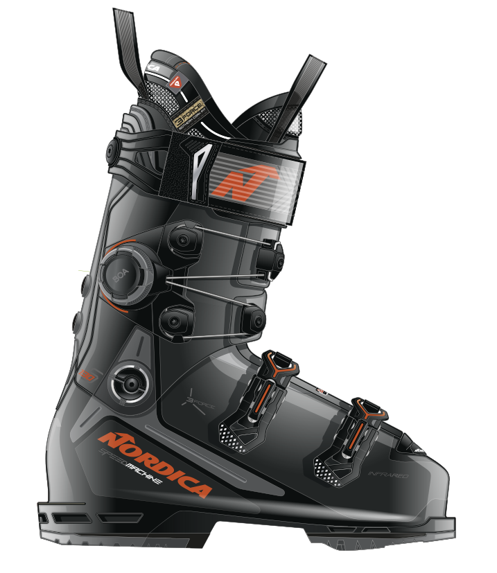 Speedmachine 3 130S BOA C. Skischuhe