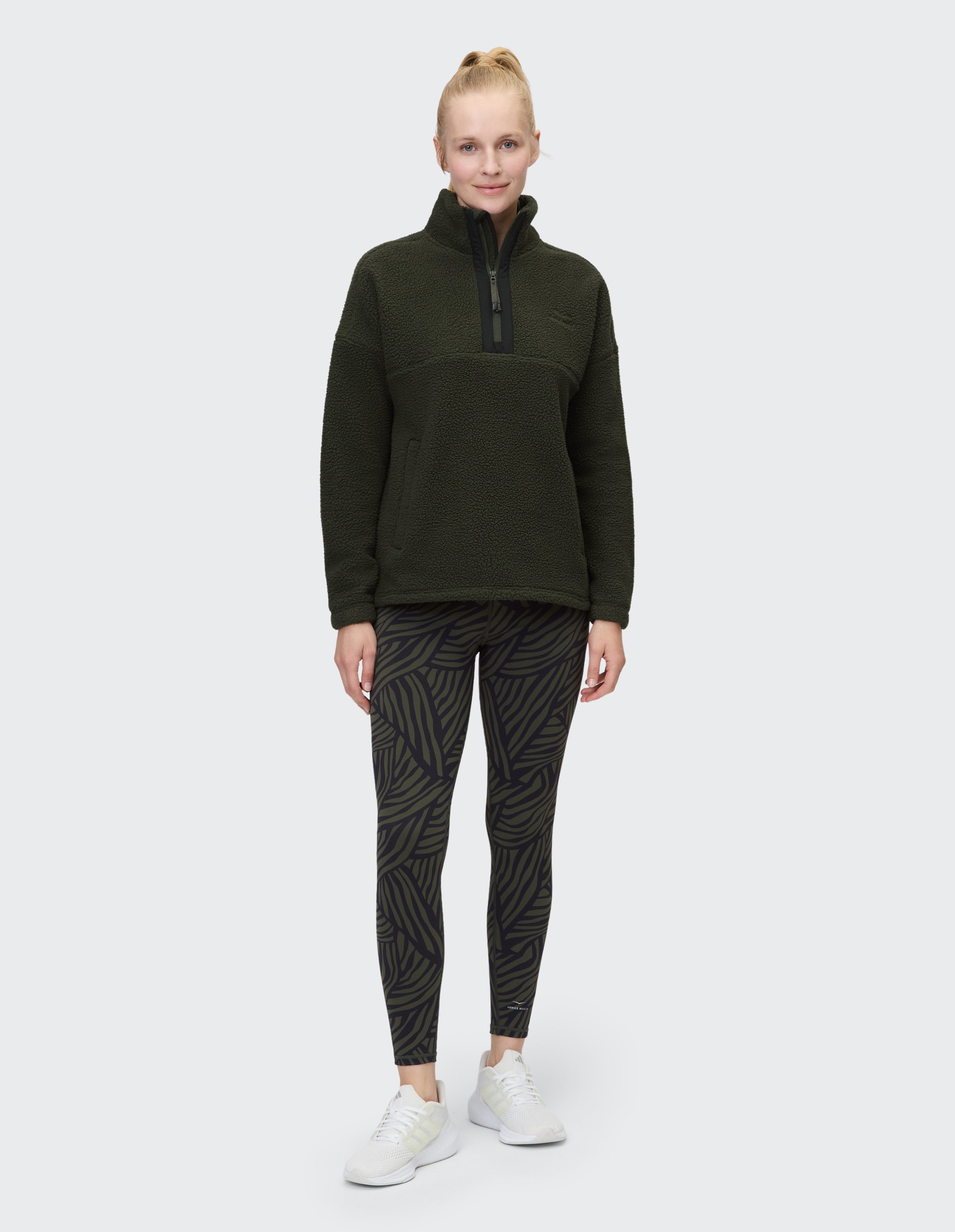 VENICE BEACH Sarah 1129 Half-Zip Sweatshirt Damen
