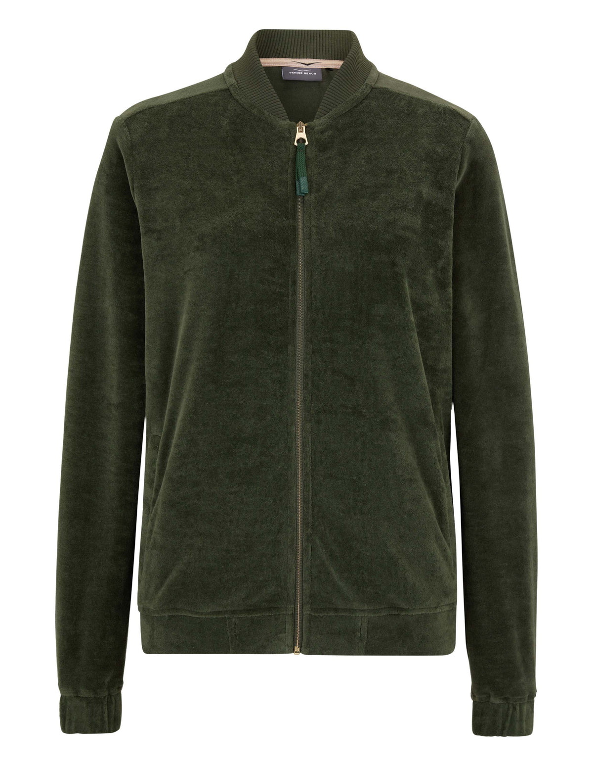 Bessie 4088 01 Damen Sweatjacke mit Stehkragen