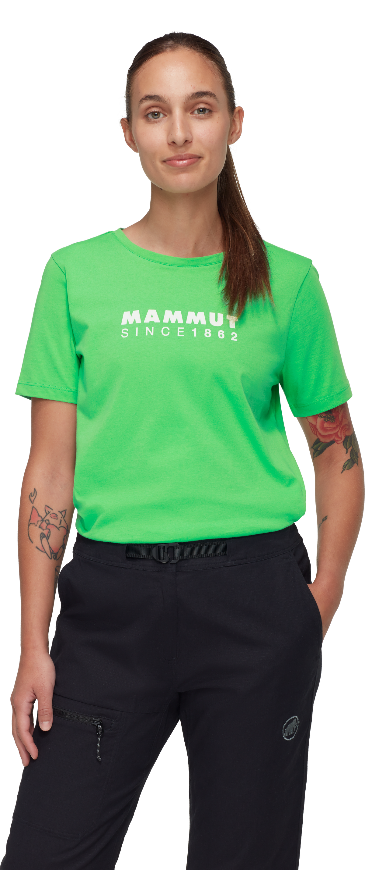 Core T-Shirt Damen Logo aus Bio-Baumwolle