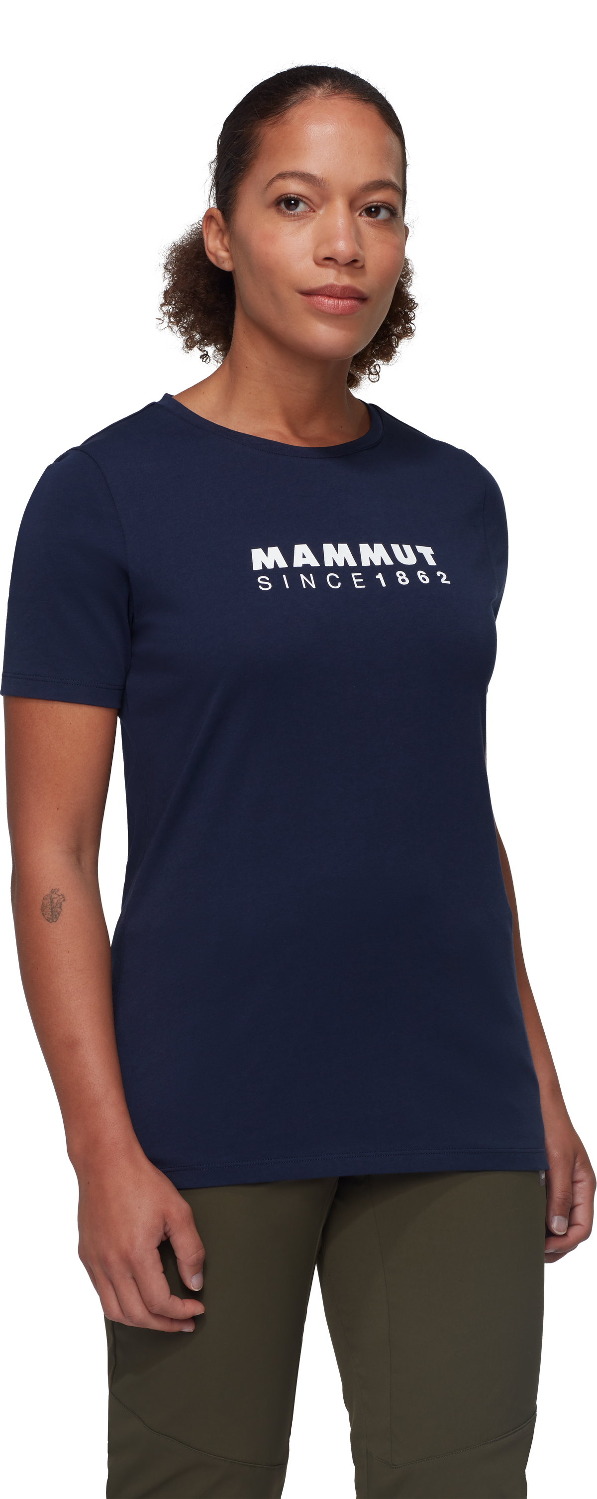 Core T-Shirt Damen Logo aus Bio-Baumwolle
