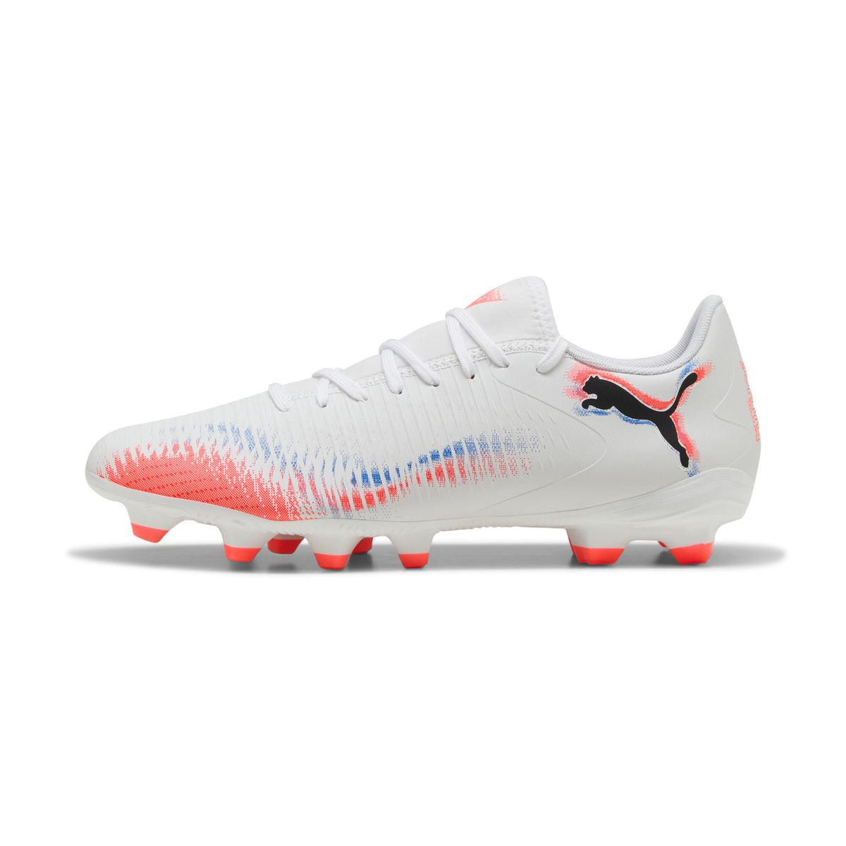 FUTURE 8 PLAY FG/AG Fußballschuhe Weiß/Schwarz/Rot