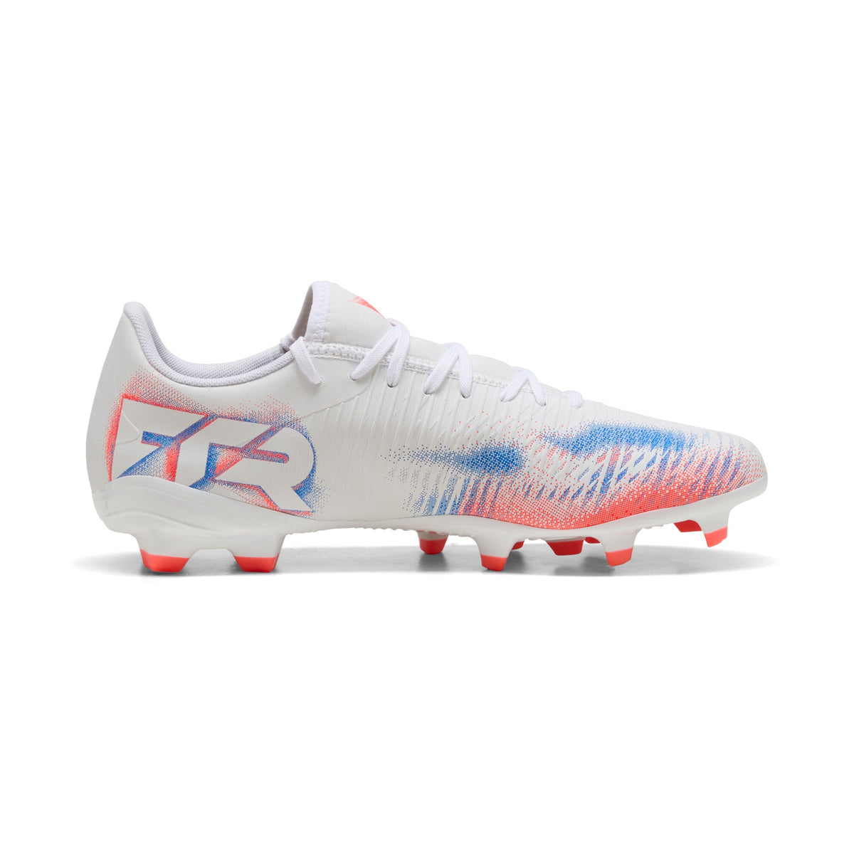 FUTURE 8 PLAY FG/AG Fußballschuhe Weiß/Schwarz/Rot