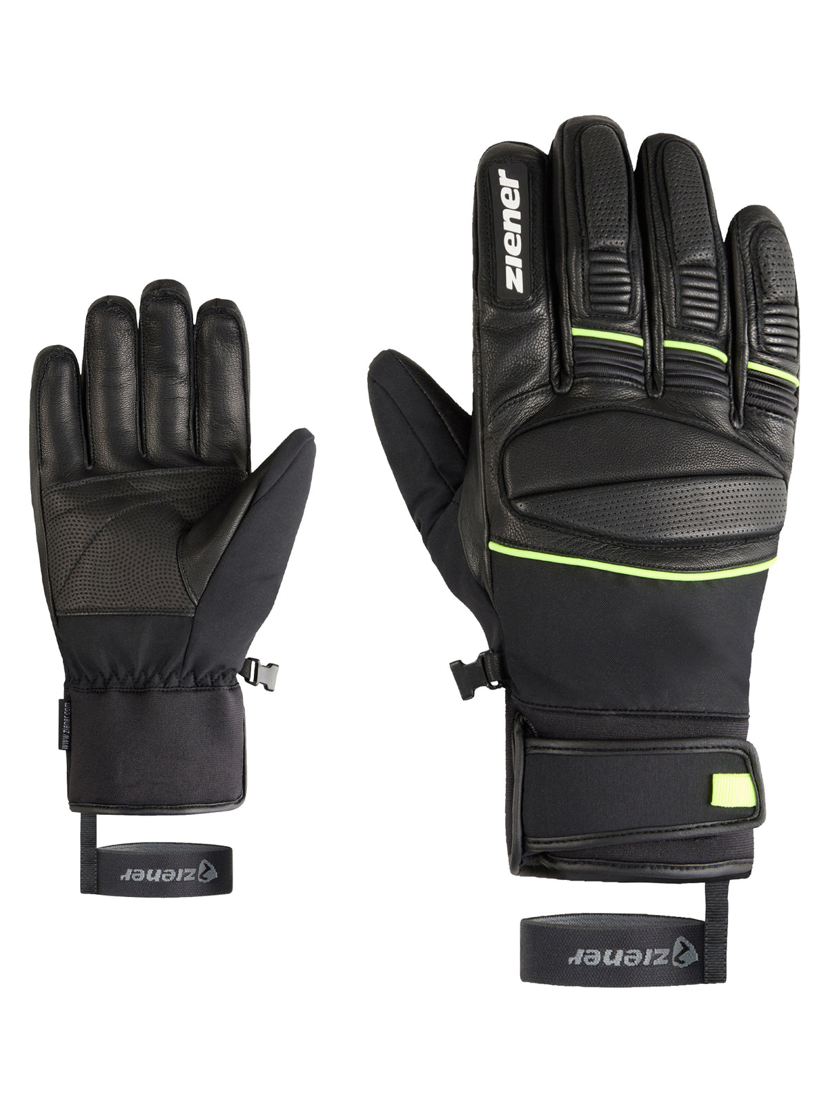 GOMIN-Z AS Herren Skihandschuh wasserdicht schwarz