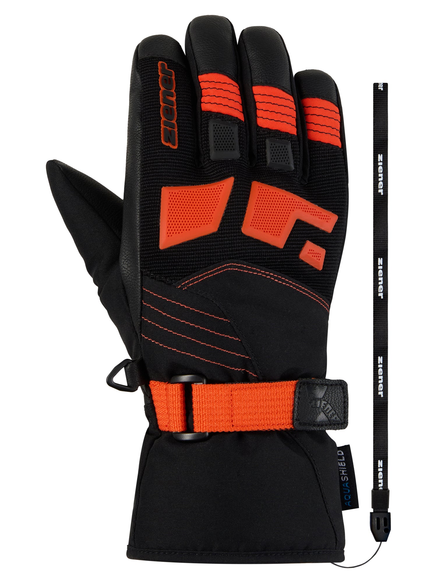 ziener handschuhe orange ZIENER LUKIAN-Z AS glove junior unisex — Sport Förg