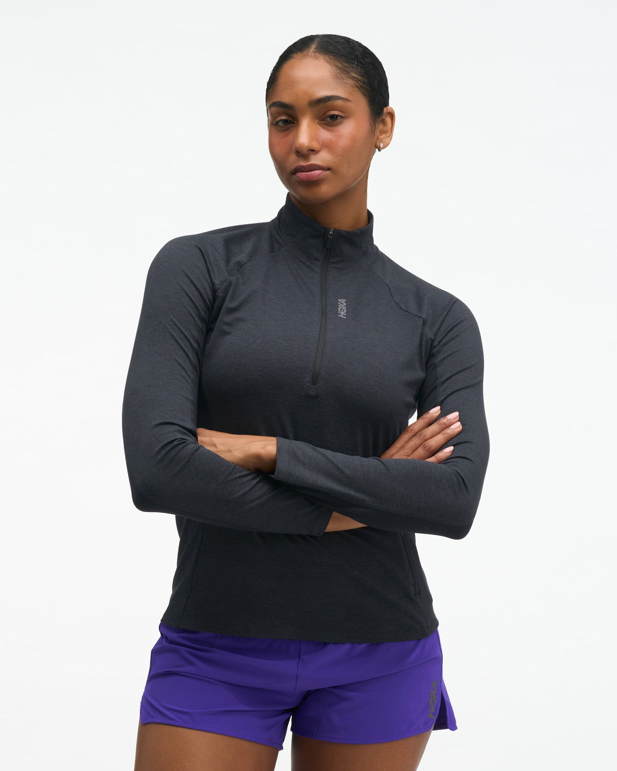 Skyform half zip Damen Laufjacke