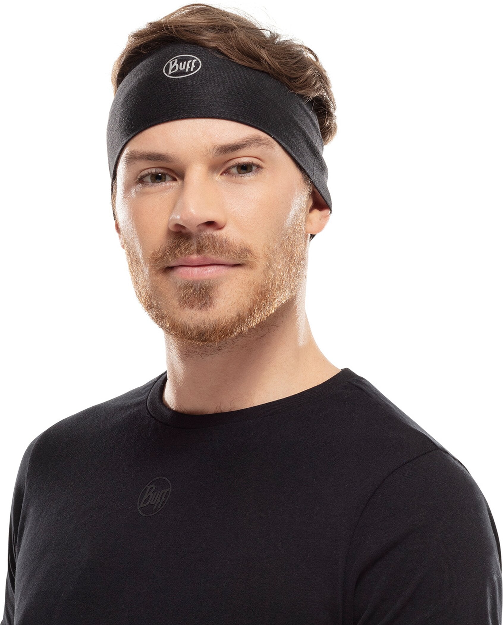 BUFF Herren COOLNET UV+ Stirnband mit UV-Schutz