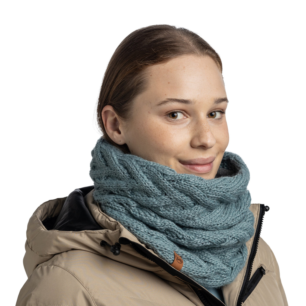 Knitted & Fleece Neckwarmer – Wärmender Kälteschutz