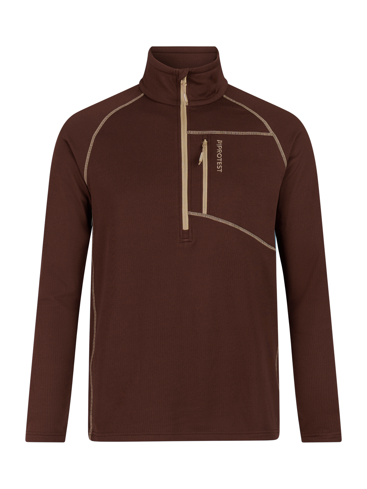 PRTRekody 1/4 Zip Active Top Grün
