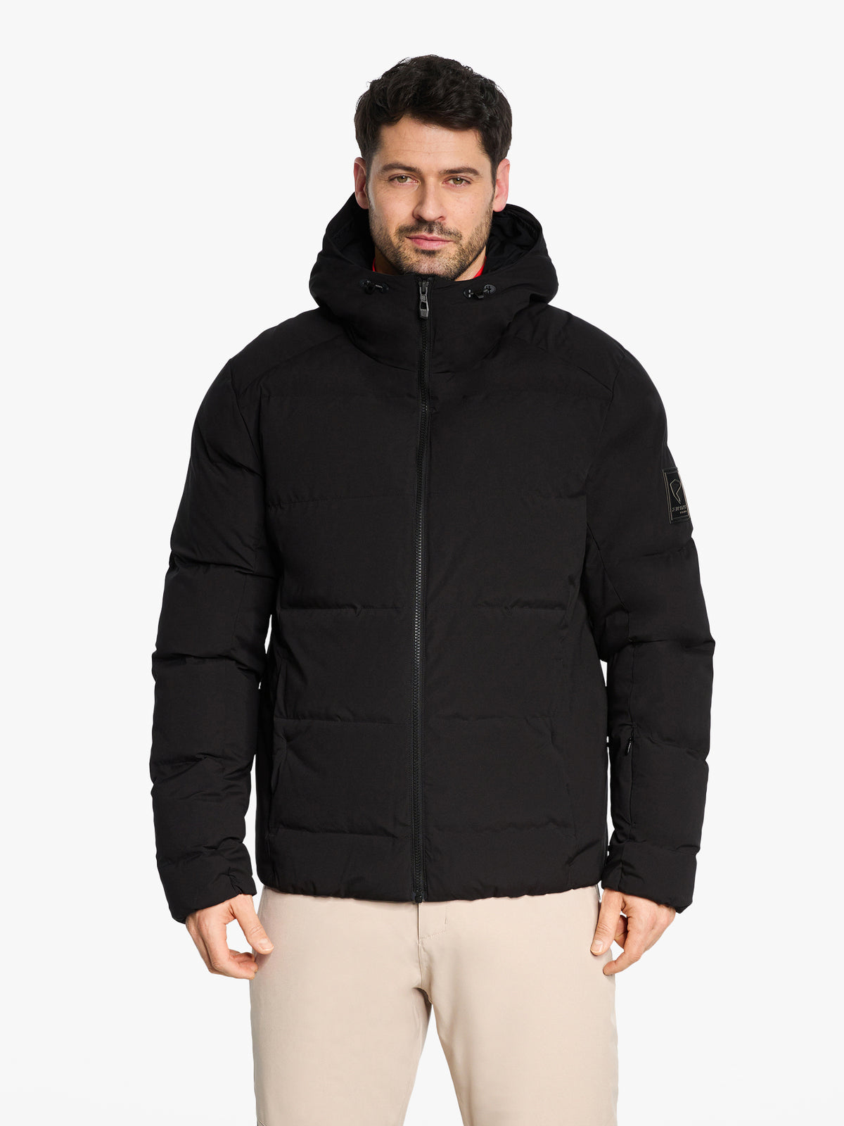TYERS-Z Herren Skijacke Schwarz