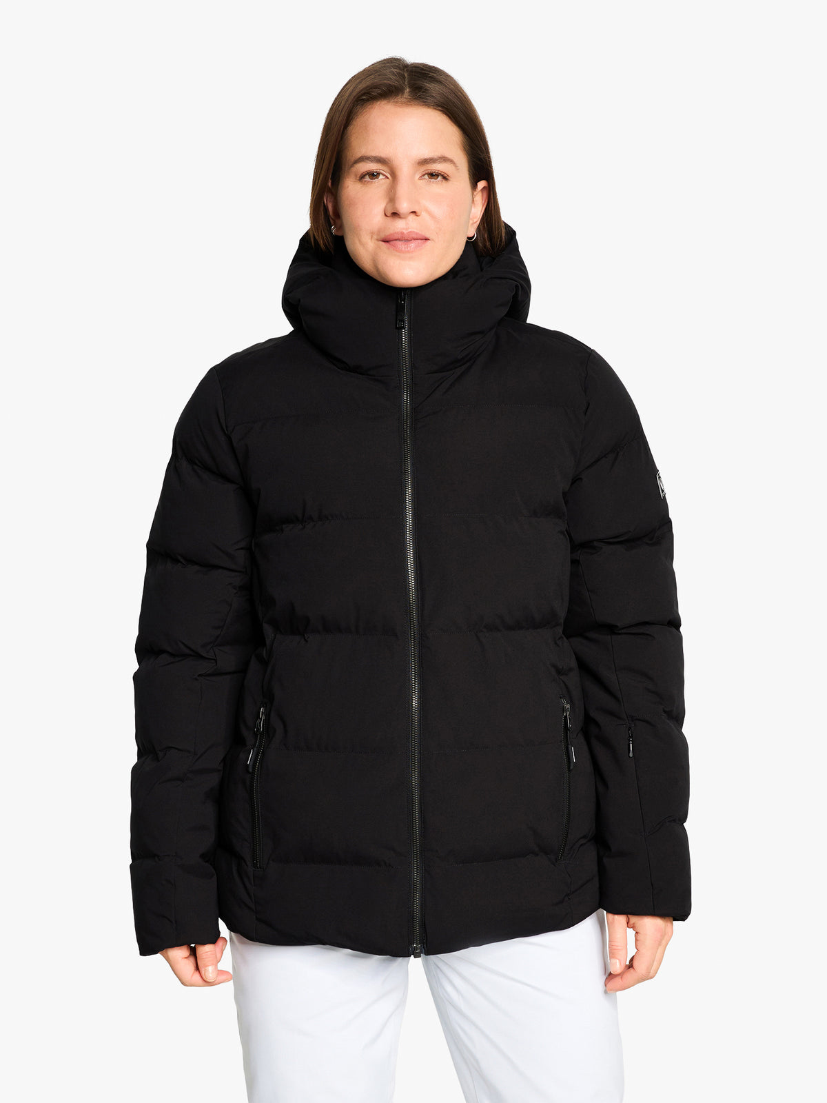 TRAVA-Z Damen Skijacke schwarz, warm & funktional