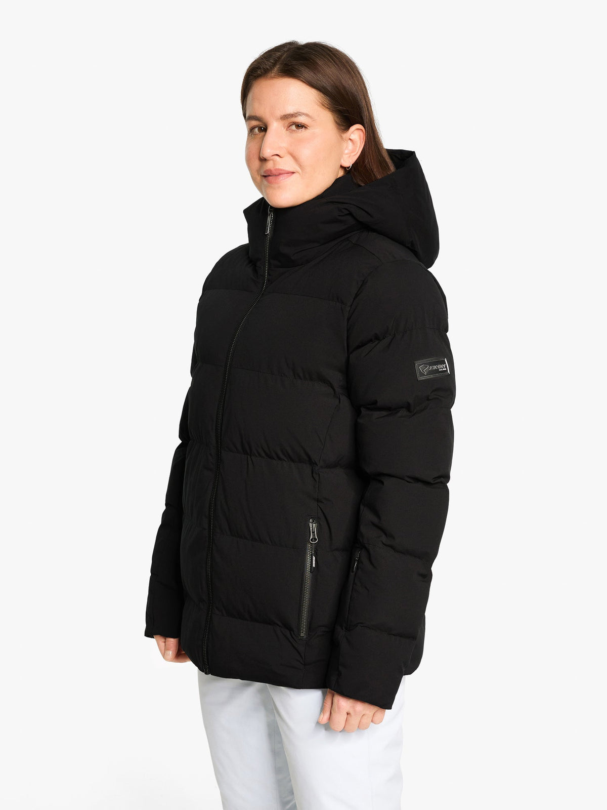 TRAVA-Z Damen Skijacke schwarz, warm & funktional