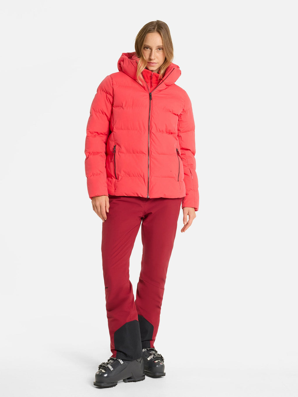 TRAVA-Z Damen Skijacke schwarz, warm & funktional