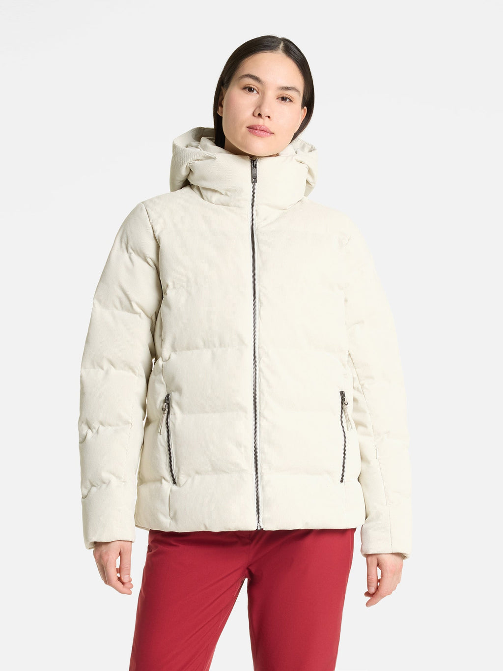 TRAVA-Z Damen Skijacke schwarz, warm & funktional