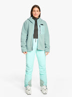 JUHA-Z Midlayer Damen Fleecejacke dried eucalyptus
