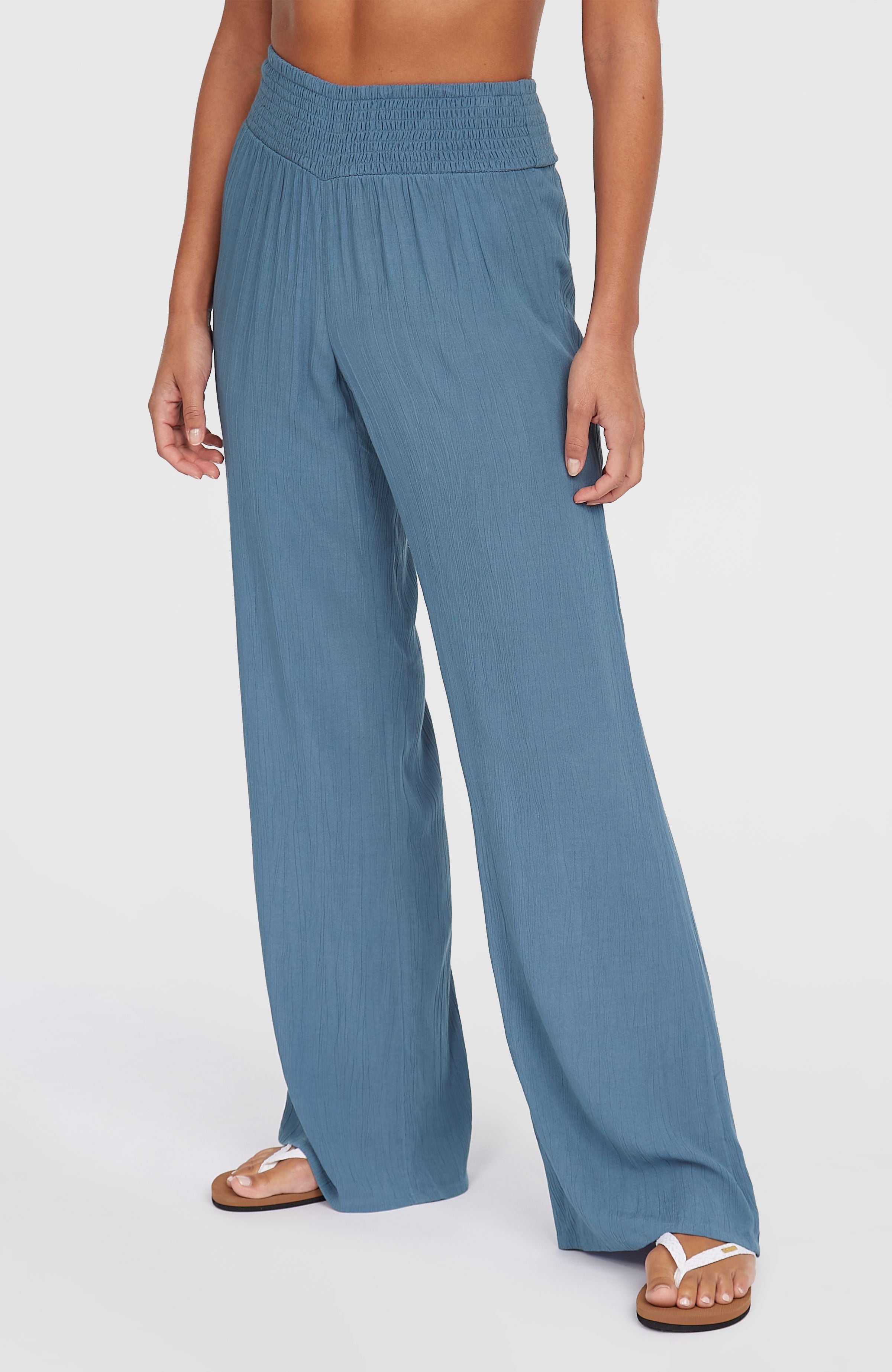JOHNNY SMOCKED WAIST PANTS