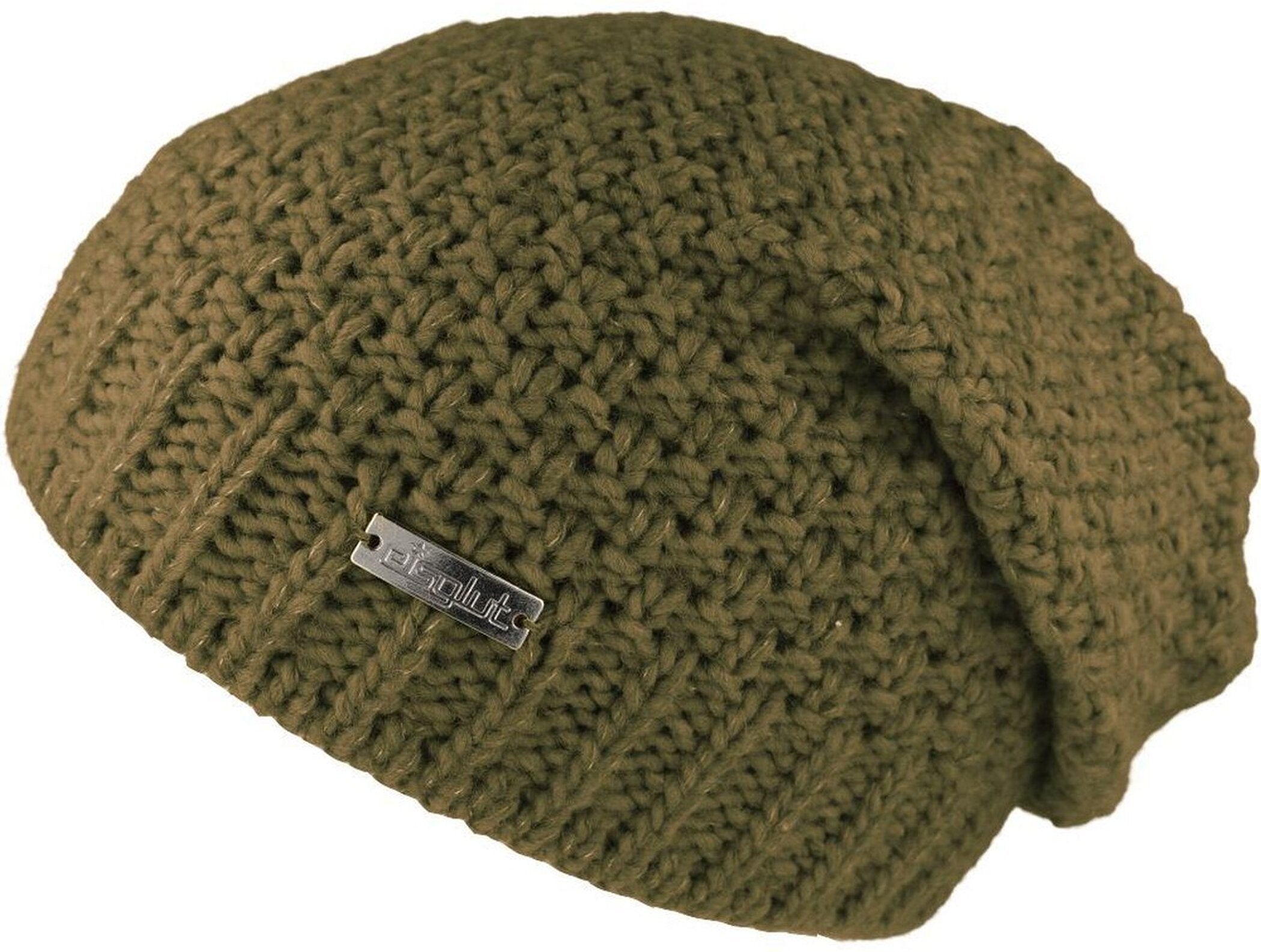 EISGLUT Miriaml Warme Strickmütze mit Fleece Innenband