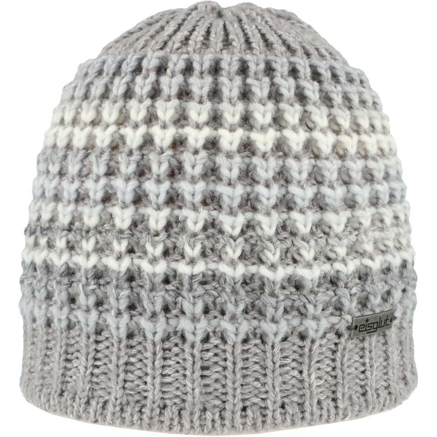 Vanessal Damenstrickmütze mit Fleece-Innenband