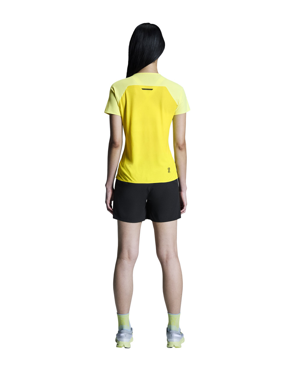 Performance-T Laufshirt mit 86% Polyester & 14% Elasthan