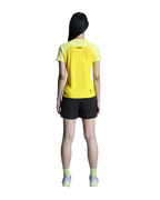 Performance-T Laufshirt mit 86% Polyester & 14% Elasthan
