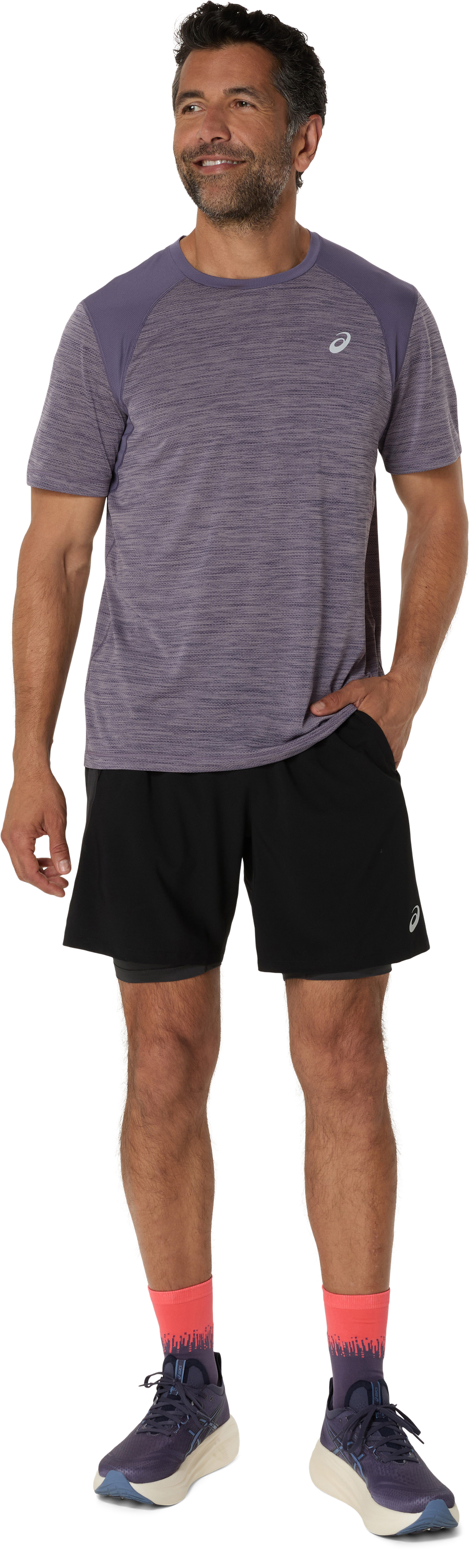 ROAD 2-N-1 7IN SHORT Laufshorts mit Sprinter
