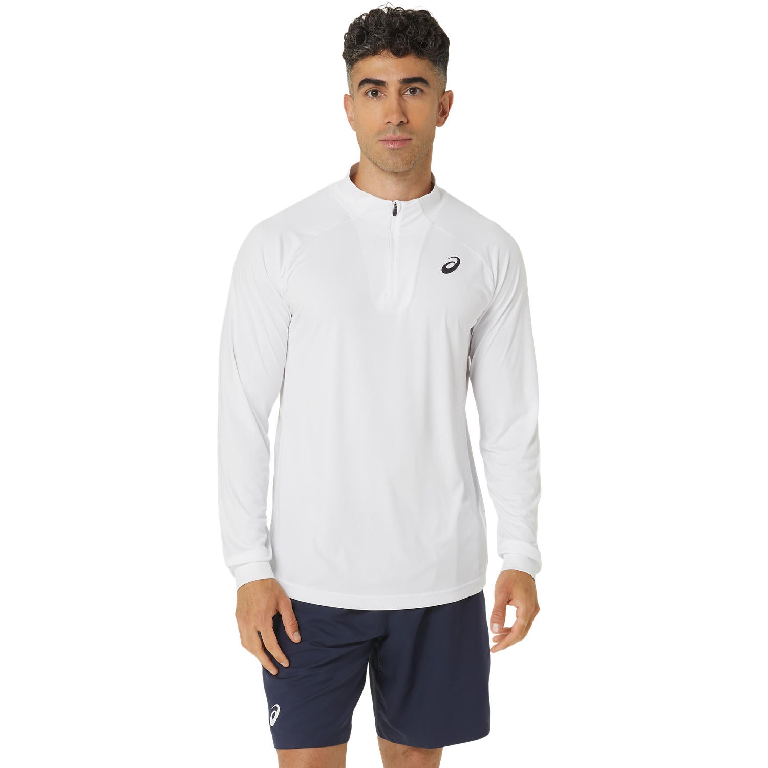 MEN COURT LS 1/2 ZIP TOP