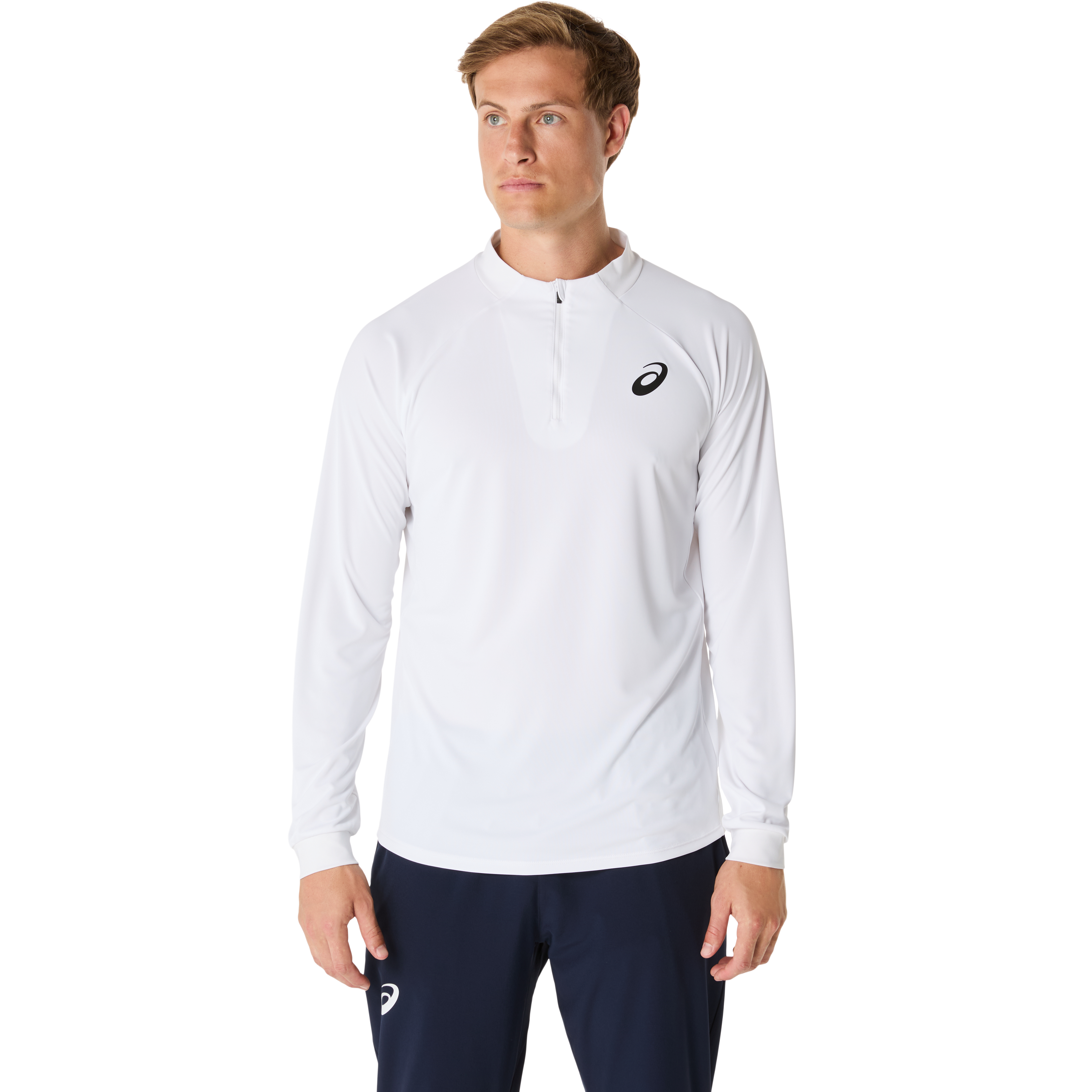 MATCH LS 1/2 ZIP TOP