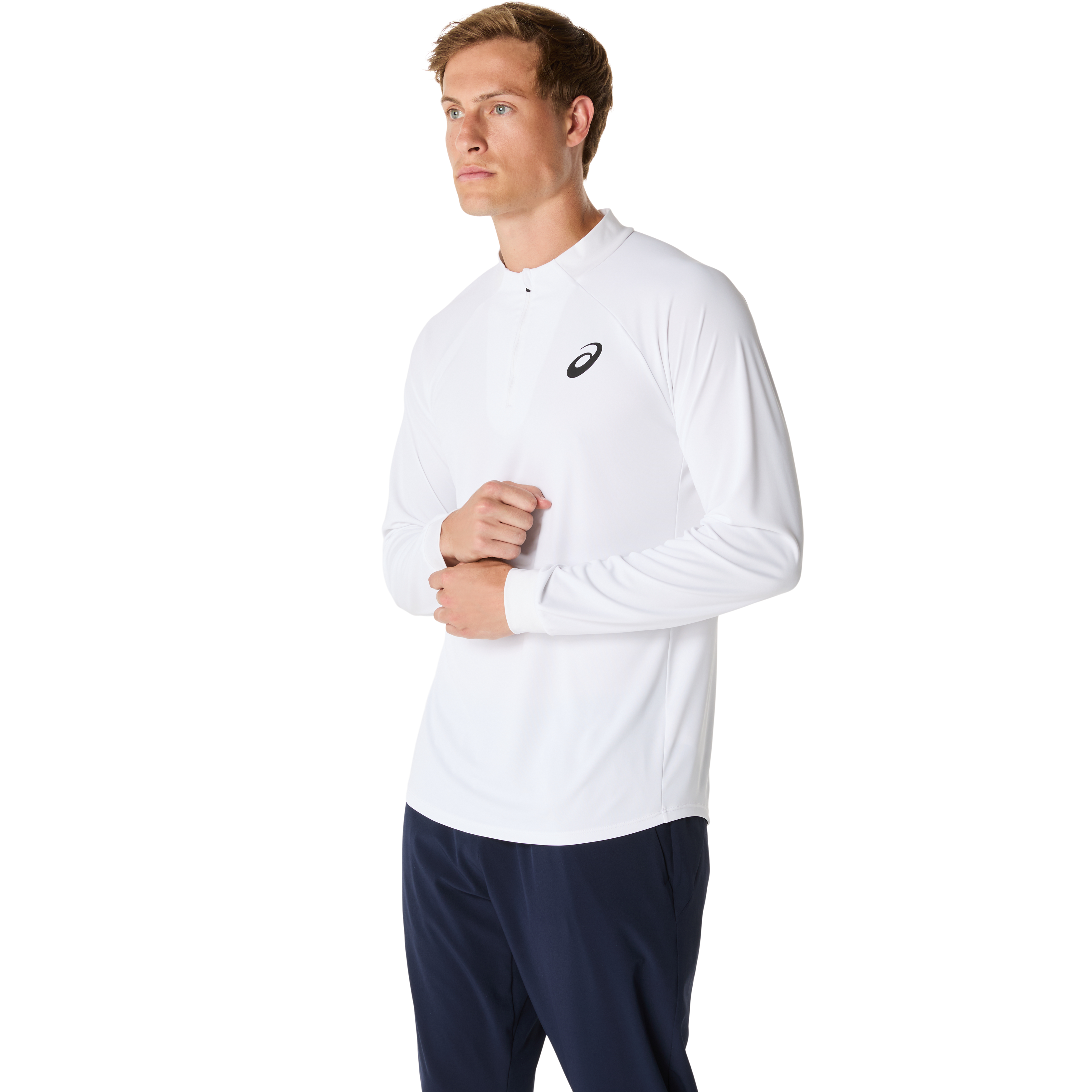 MATCH LS 1/2 ZIP TOP