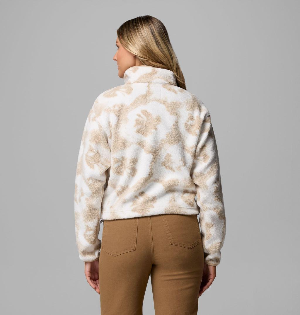 Helvetia II Printed Cropped Half S Fleecejacke