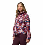 Helvetia II Printed Cropped Half S Fleecejacke
