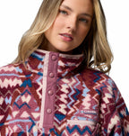 Helvetia II Printed Cropped Half S Fleecejacke