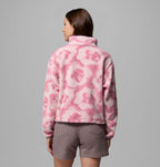 Helvetia II Printed Cropped Half S Fleecejacke