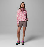 Helvetia II Printed Cropped Half S Fleecejacke