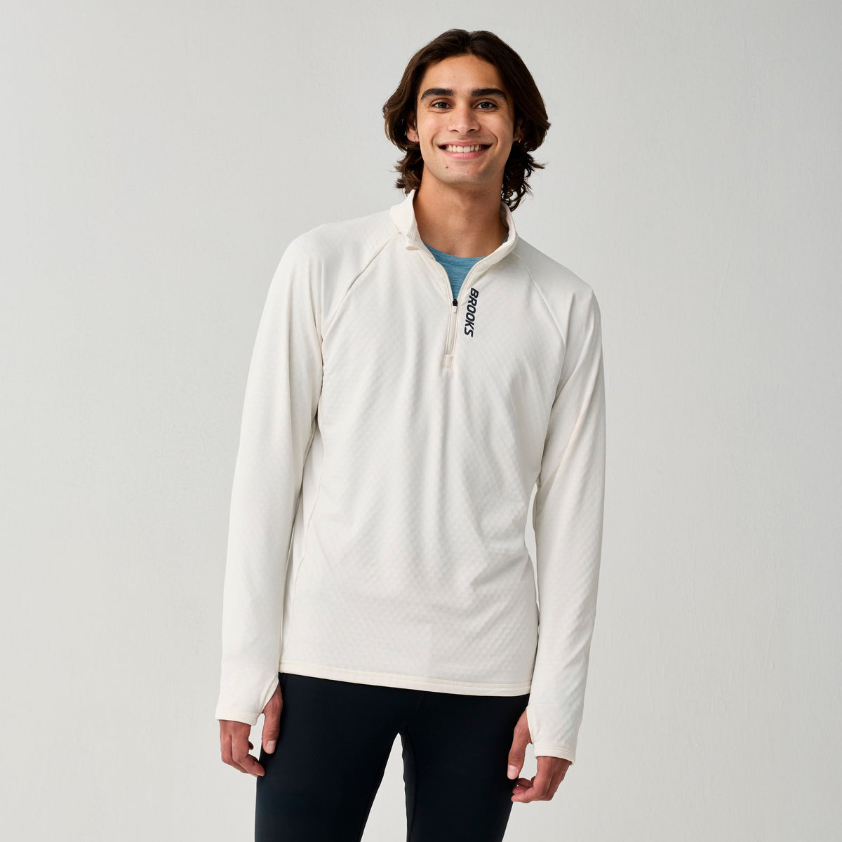 Momentum Thermal 1/2 Zip Herren Laufshirt