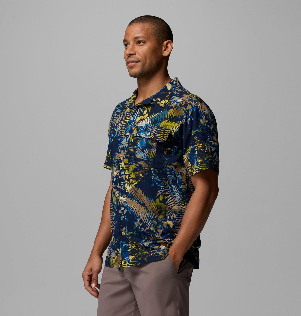 Tech Trail Utility Printed Woven SS