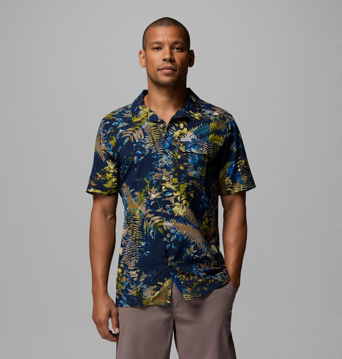 Tech Trail Utility Printed Woven SS