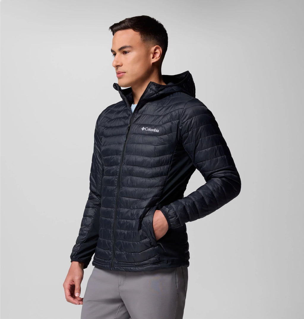 Powder Pass Hybrid Hooded Jack Herren Winterjacke