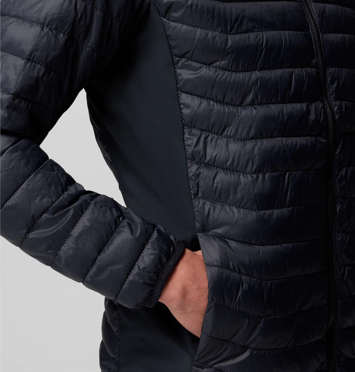 Powder Pass Hybrid Hooded Jack Herren Winterjacke