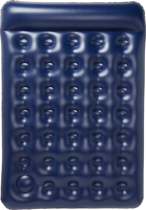 Luftbett Double Velour mit integrierter Pumpe