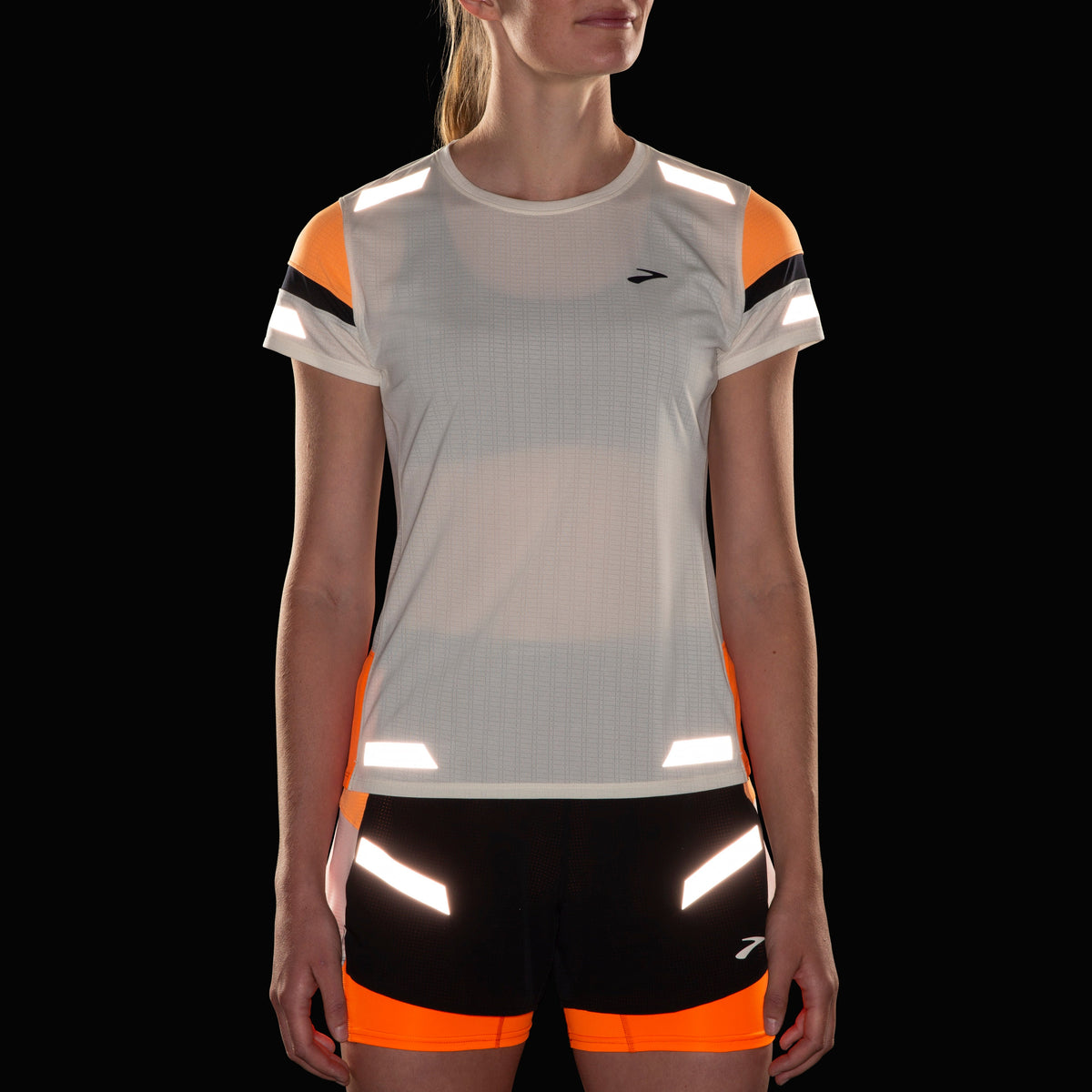 Run Visible Short Sleeve 2.0 Damen Weiß