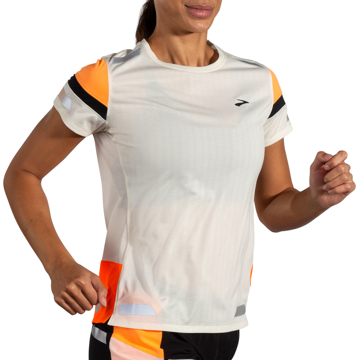 Run Visible Short Sleeve 2.0 Damen Weiß