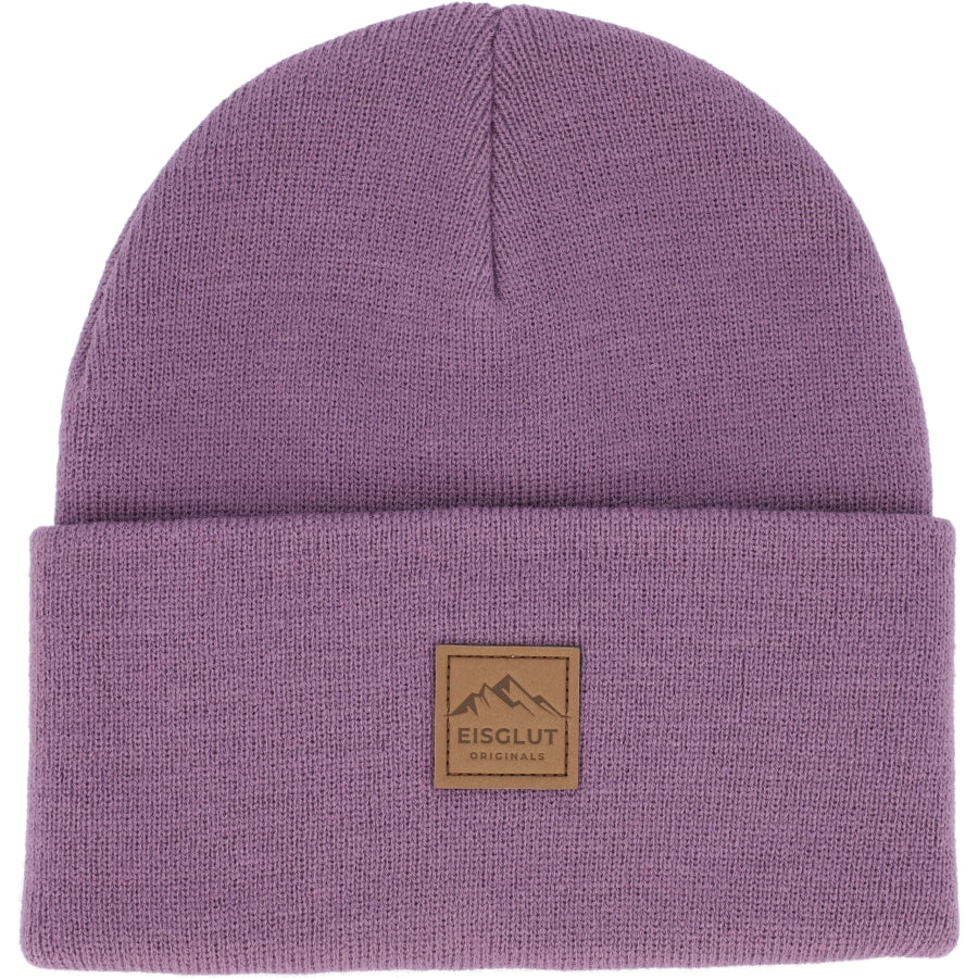 EISGLUT Chestero Warme Stickmütze mit hohem Umschlag