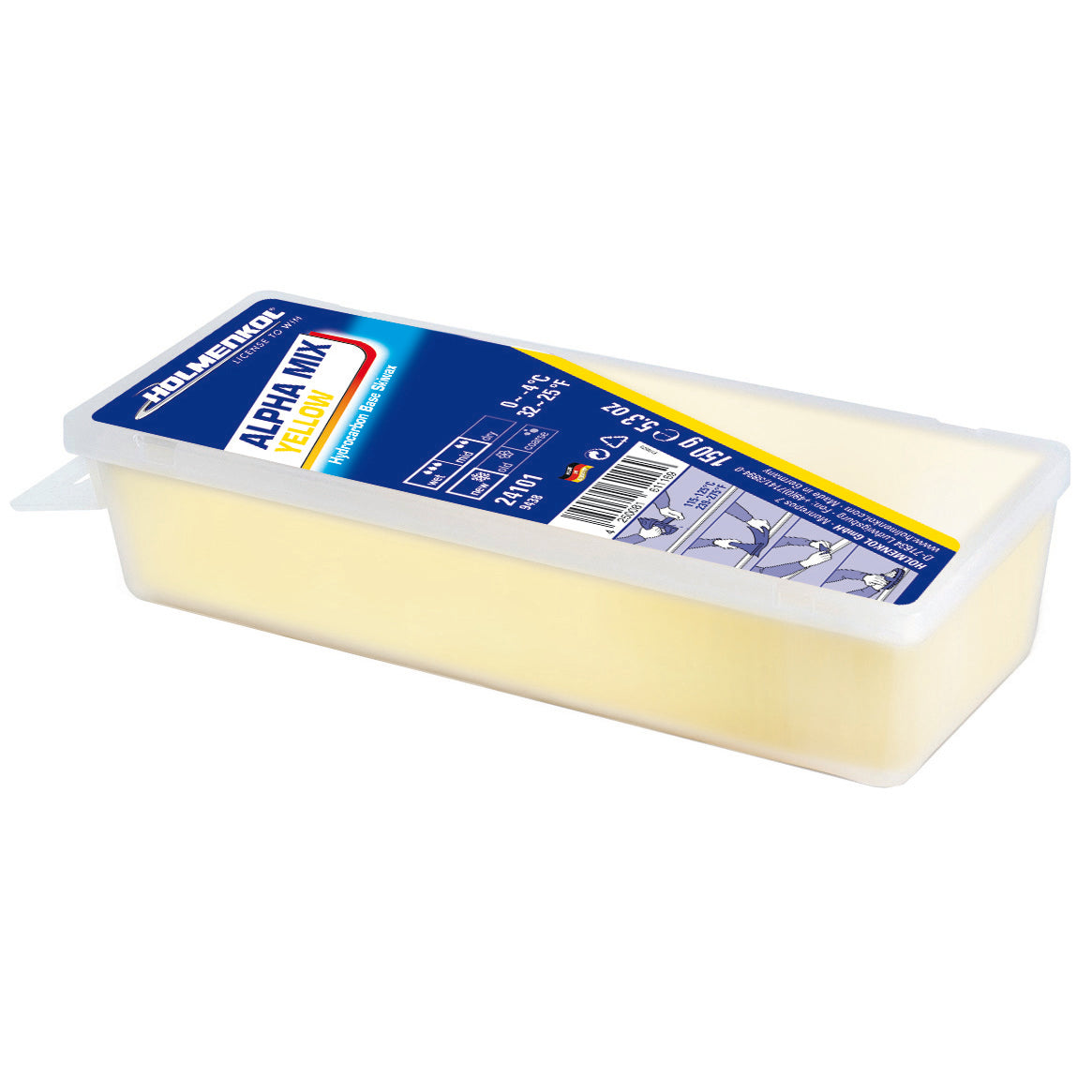 Alphamix Yellow Wachs für weichen Schnee