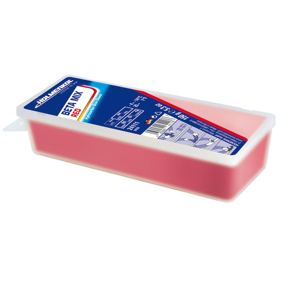 Betamix Red Wachs für alle Schneearten