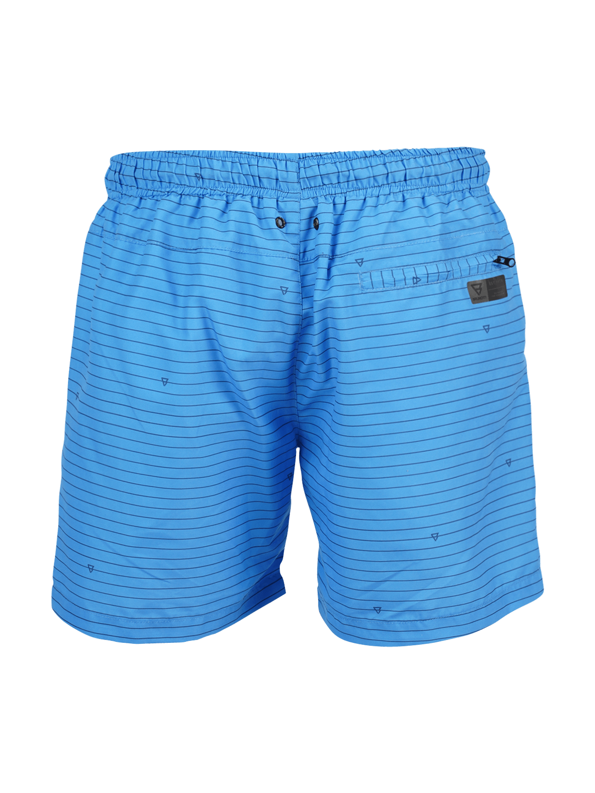 Cruneco-Stripe Men Swim Shorts