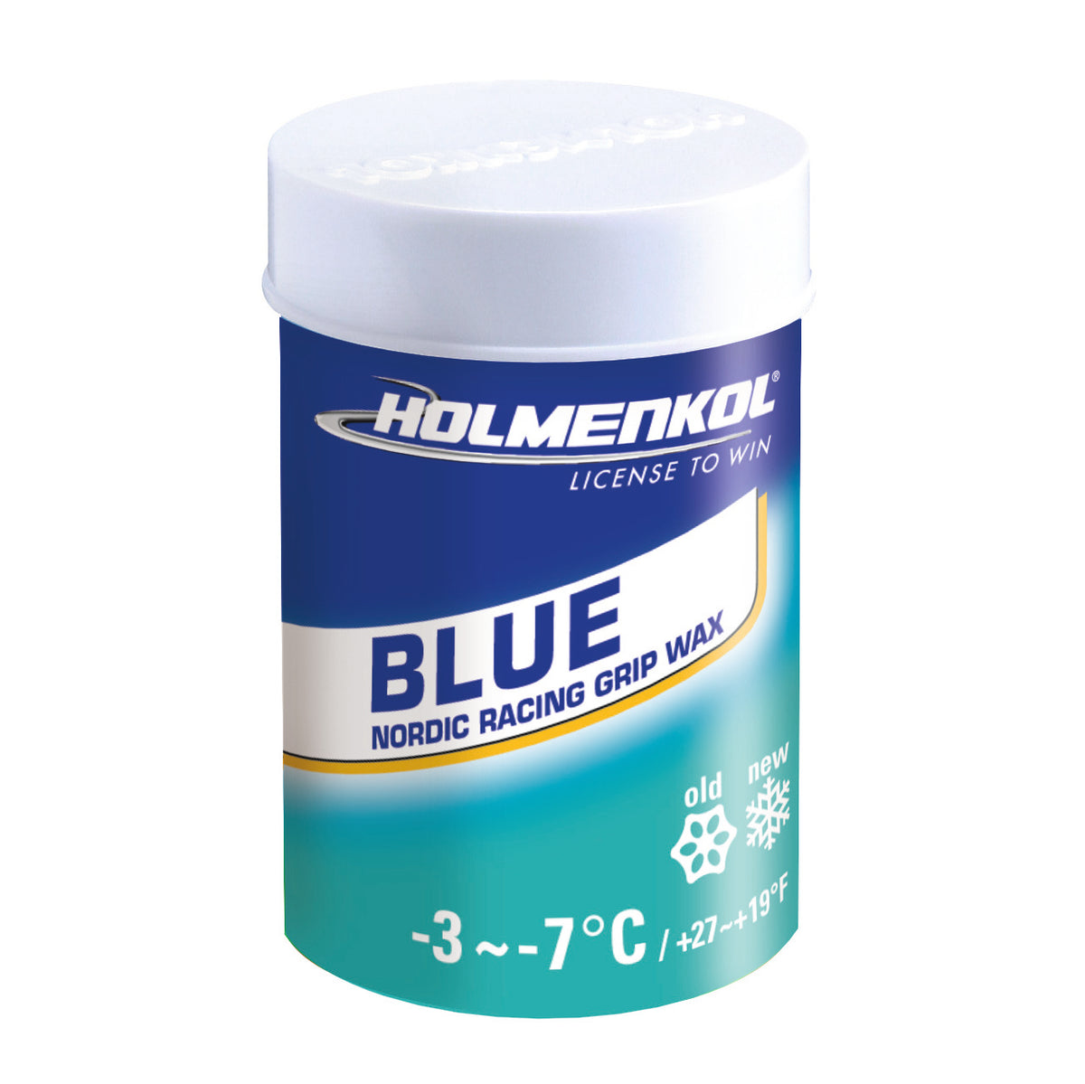 Grip Blue Gripwachs für trockenen Altschnee